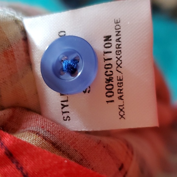 Giddy Up Glamour Plaid and Sequin Gold Blouse - Picture 8 of 8